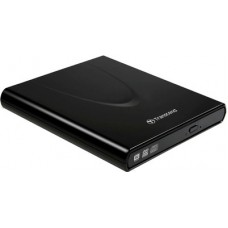 Transcend Slim Portable CD/DVD Writer (Black)